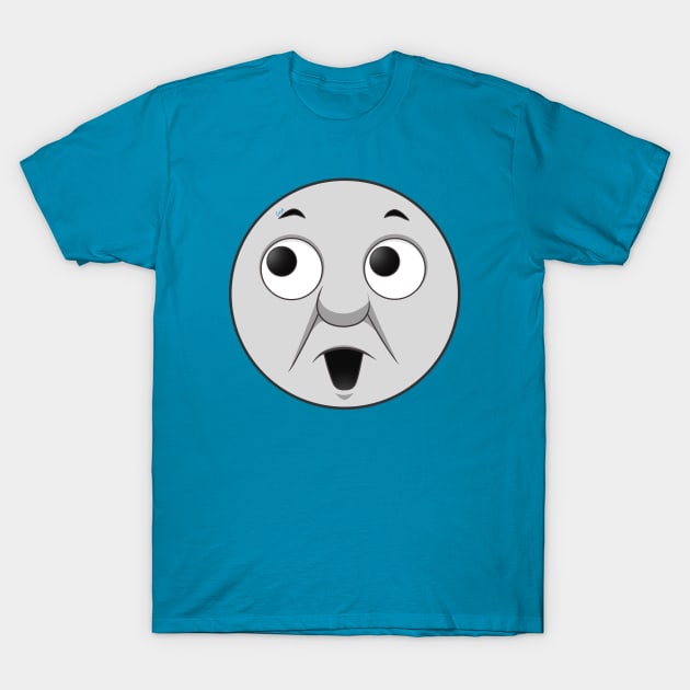 Thomas shocked face T-Shirt by corzamoon